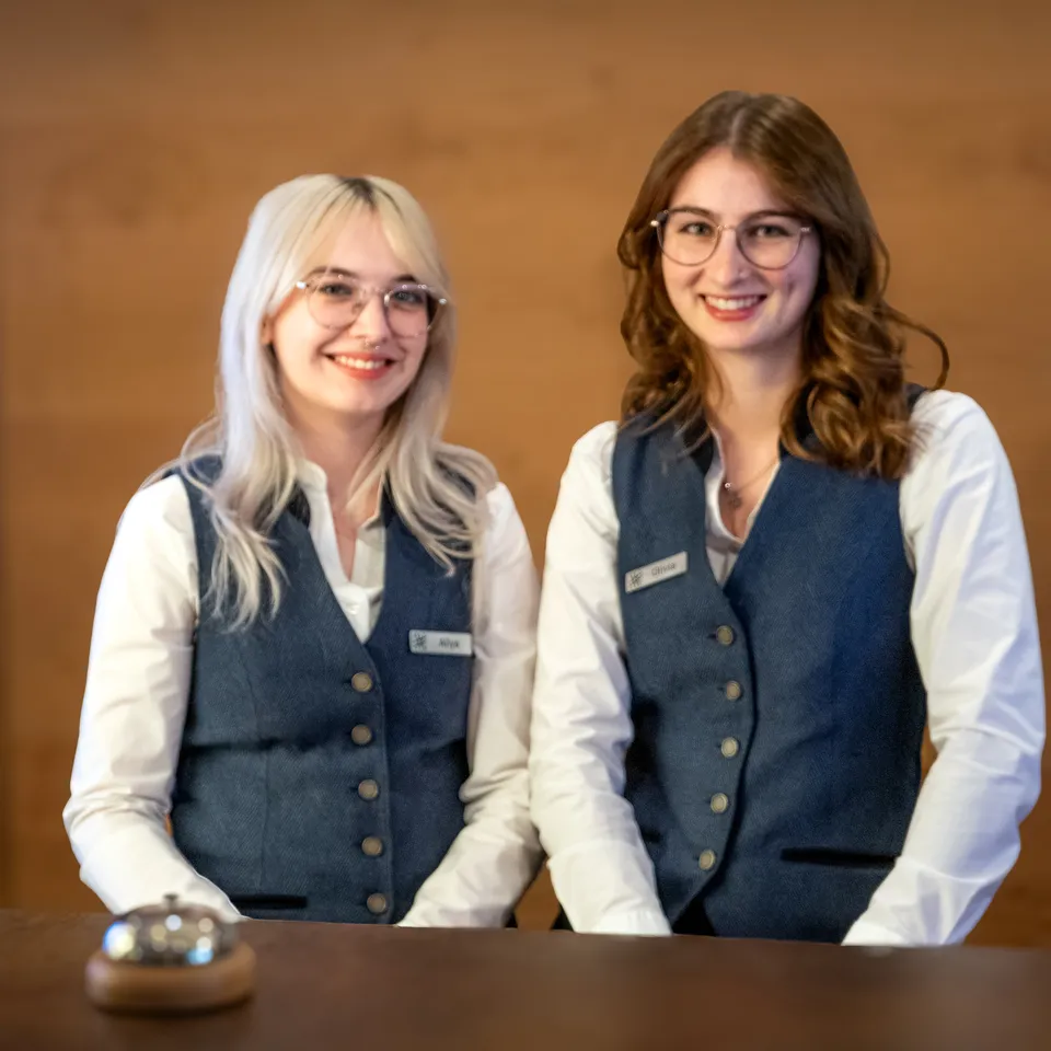 Front Desk team Sporthotel Wagrain
